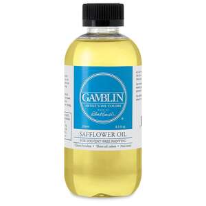 Gamblin Safflower Oil 8.5 Fl Oz (250Ml) - Gamblin