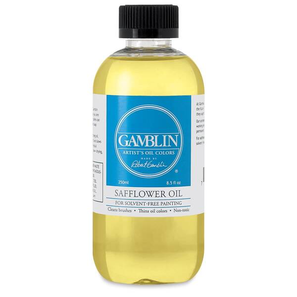 Gamblin Safflower Oil 8.5 Fl Oz (250Ml) - 1