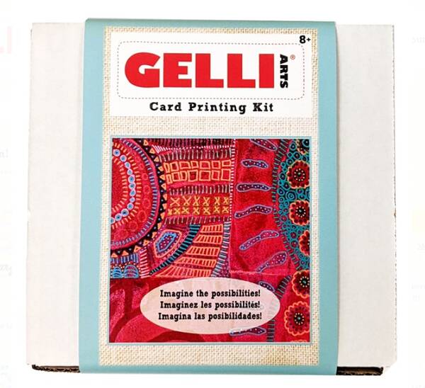 Gelli Arts Gel Card Printing Kart Baskı Kiti - 1