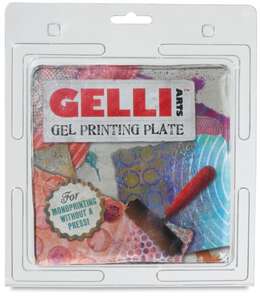 Gelli Arts Gel Printing Plate Jel Kare Baskı Plakası 15cm x 15cm - Gelli Arts