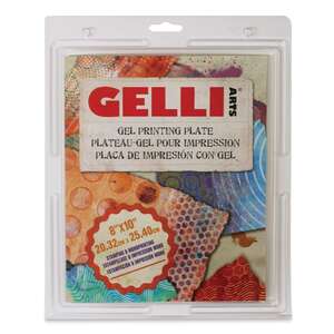 Gelli Arts Gel Printing Plate Jel Dikdörtgen Baskı Plakası 20cm x 25cm - Gelli Arts