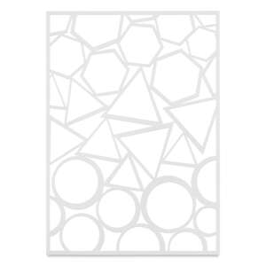 Gelli Arts Geo Stencil Geometrik Kalıbı 13.5cm x 19cm - 2