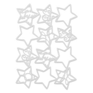 Gelli Arts New Holiday Stars Stencil Yıldız Kalıbı 13.5cm x 19cm - 2