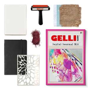 Gelli Arts Printing Plate Joyful Journal Günlük Kullanım Kiti - Gelli Arts