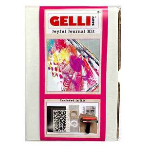 Gelli Arts Printing Plate Joyful Journal Günlük Kullanım Kiti - 2