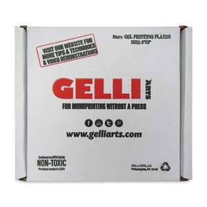 Gelli Arts Gel Printing Plate Jel Kare Baskı Plakası 10'Lu Paket 12.5cm x 12.5cm - Gelli Arts