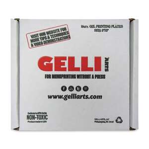 Gelli Arts - Gelli Arts Gel Printing Plate Jel Kare Baskı Plakası 10'Lu Paket 12.5cm x 12.5cm