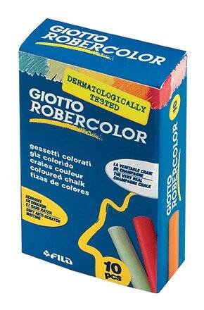 Giotto Robercolor Tebeşir 10 Lu Renkli Karışık