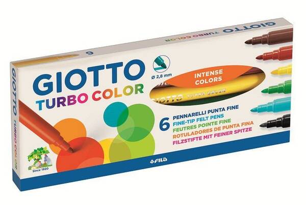 Gıotto Turbo Color 6'lı Kutu
