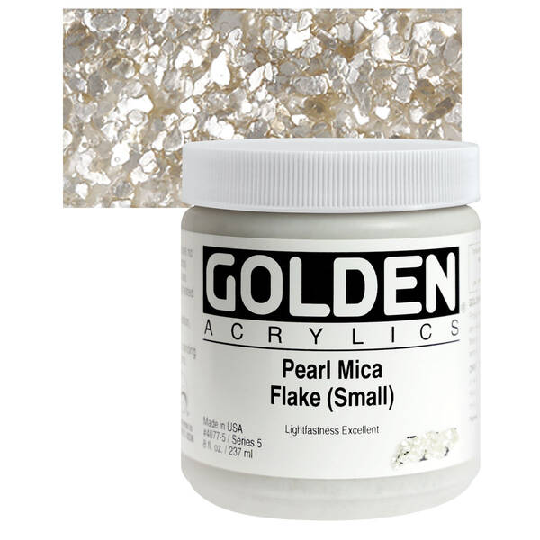 Golden Heavy Body Akrilik 118 Ml Seri 5 Pearl Mica Flake (Small) - 1