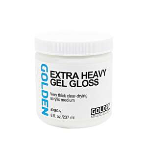 Golden Akrilik Medium 237 Ml Extra Heavy Gel Gloss - Golden