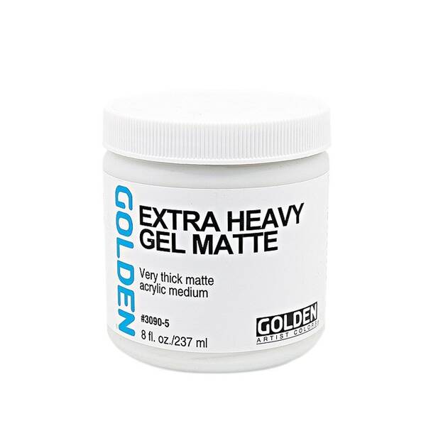 Golden Akrilik Medium 237 Ml Extra Heavy Gel Matt - 1