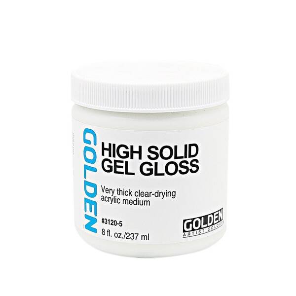 Golden Akrilik Medium 237 Ml High Solid Gel Gloss - 1