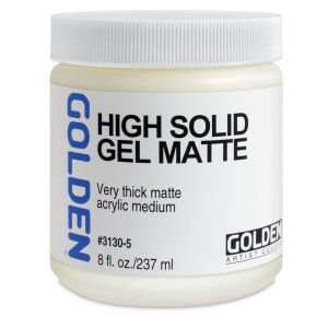 Golden - Golden Akrilik Medium 237 Ml High Solid Gel Matte