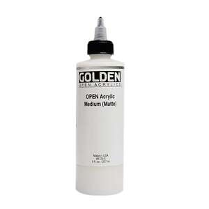 Golden Akrilik Medium 237 Ml Open Akrilik Medium Matte - Golden