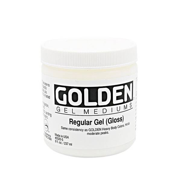 Golden Akrilik Medium 237 Ml Regular Gel Gloss - 1