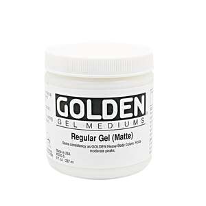 Golden - Golden Akrilik Medium 237 Ml Regular Gel Matte