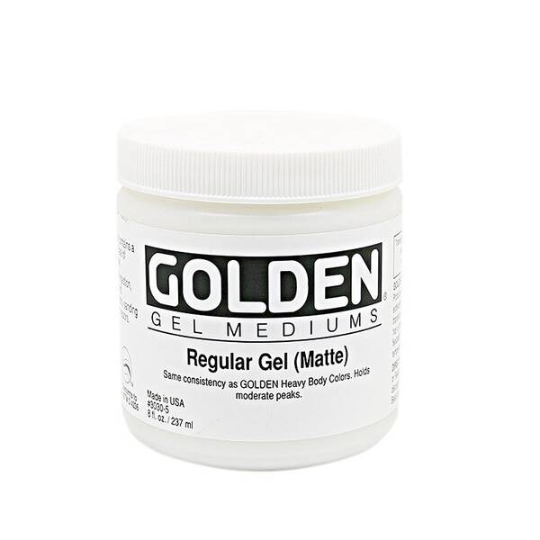 Golden Akrilik Medium 237 Ml Regular Gel Matte