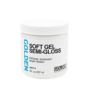 Golden Akrilik Medium 237 Ml Soft Semi Gloss - Golden