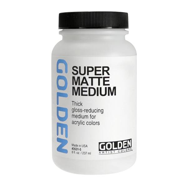 Golden Akrilik Medium 237 Ml Super Matte Medium - 1