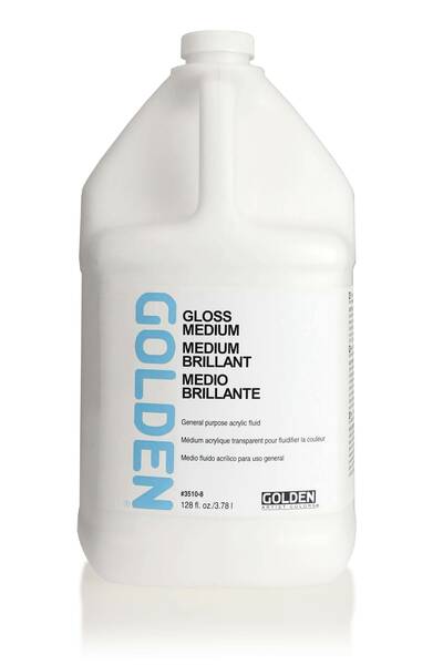 Golden Akrilik Medium 3.78 Ml Polymer Medium Gloss - 1