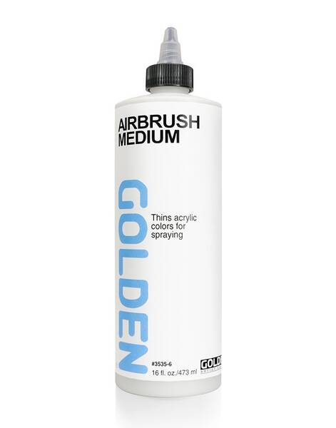 Golden Akrilik Medium 473 Ml Airbrush Medium - 1