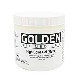 Golden - Golden Akrilik Medium 473 Ml High Solid Gel Matte