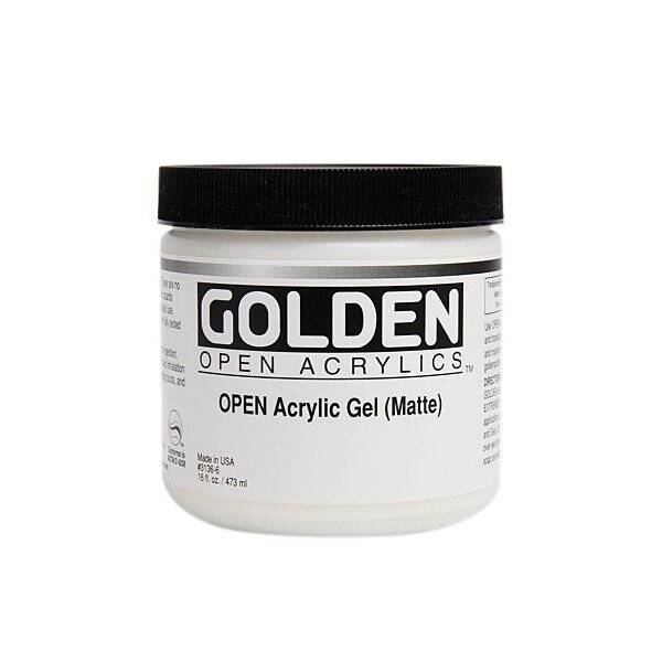 Golden Akrilik Medium 473 Ml Open Akrilik Gel Matte - 1