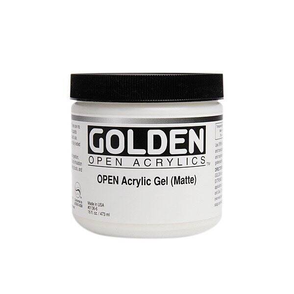 Golden Akrilik Medium 473 Ml Open Akrilik Gel Matte