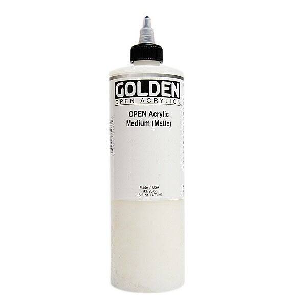 Golden Akrilik Medium 473 Ml Open Akrilik Medium Matte - 1