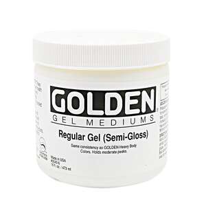 Golden - Golden Akrilik Medium 473 Ml Regular Gel Semi Gloss