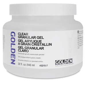 Golden Clear Granular Gel Medium - Thumbnail