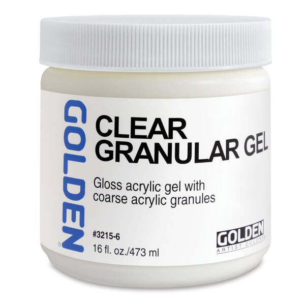 Golden Clear Granular Gel Medium