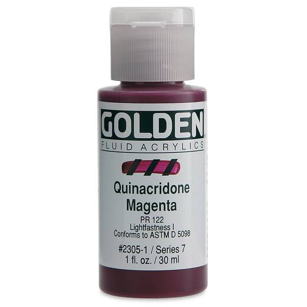 Golden Fluid Akrilik Boya 30 Ml Seri 7 Quinacridone Magenta - 3