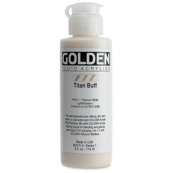 Golden Fluid Akrilik Boya 118 Ml Seri 1 Titan Buff - 3