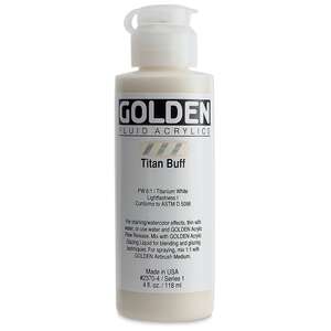 Golden Fluid Akrilik Boya 118 Ml Seri 1 Titan Buff - 4