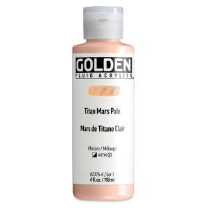 Golden Fluid Akrilik Boya 118 Ml Seri 1 Titan Mars Pale - 3