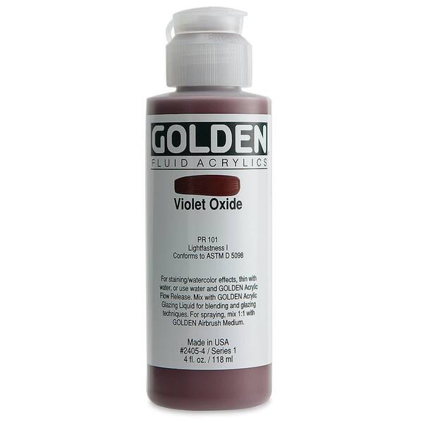 Golden Fluid Akrilik Boya 118 Ml Seri 1 Violet Oxide