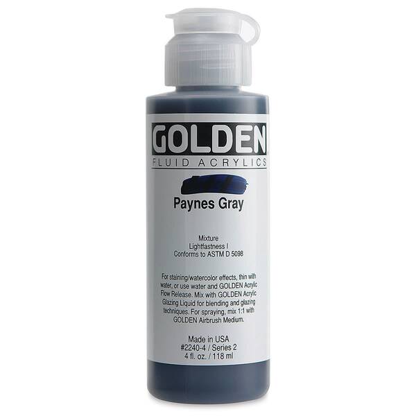 Golden Fluid Akrilik Boya 118 Ml Seri 2 Paynes Gray