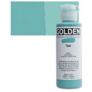 Golden - Golden Fluid Akrilik Boya 118 Ml Seri 3 Teal