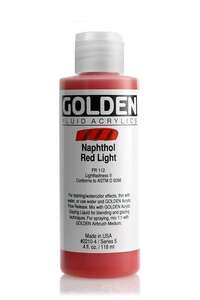 Golden Fluid Akrilik Boya 118 Ml Seri 5 Naphthol Red Light - 3