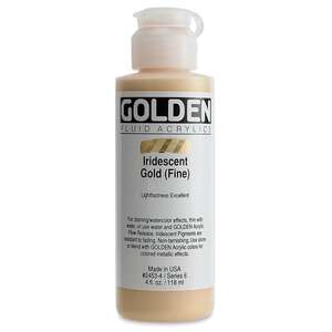 Golden Fluid Akrilik Boya 118 Ml Seri 6 Iridescent Gold Fine - Thumbnail