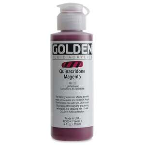 Golden Fluid Akrilik Boya 118 Ml Seri 7 Quinacridone Magenta - 3