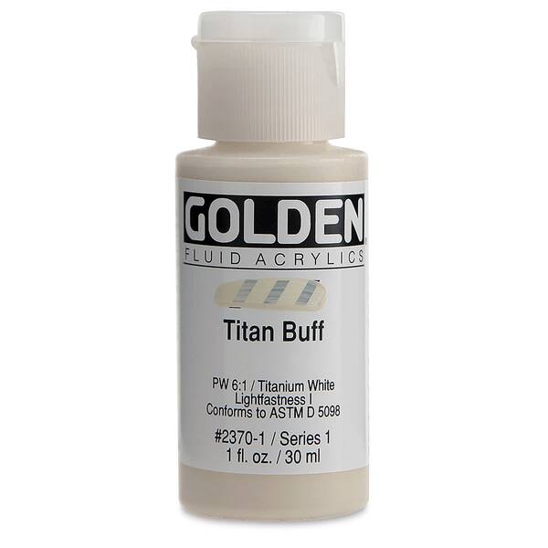 Golden Fluid Akrilik Boya 30 Ml Seri 1 Titan Buff - 3