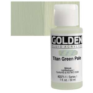 Golden - Golden Fluid Akrilik Boya 30 Ml Seri 1 Titan Green Pale