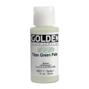 Golden Fluid Akrilik Boya 30 Ml Seri 1 Titan Green Pale - Thumbnail
