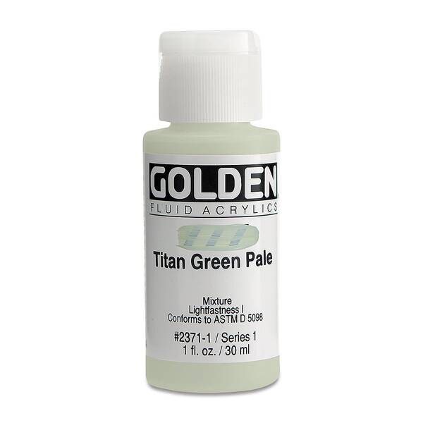 Golden Fluid Akrilik Boya 30 Ml Seri 1 Titan Green Pale