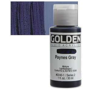 Golden Fluid Akrilik Boya 30 Ml Seri 2 Paynes Gray - 1