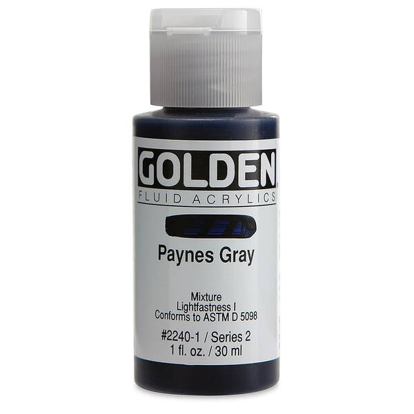 Golden Fluid Akrilik Boya 30 Ml Seri 2 Paynes Gray