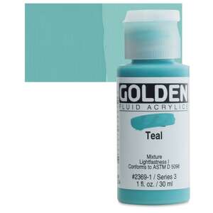 Golden Fluid Akrilik Boya 30 Ml Seri 3 Teal - 1